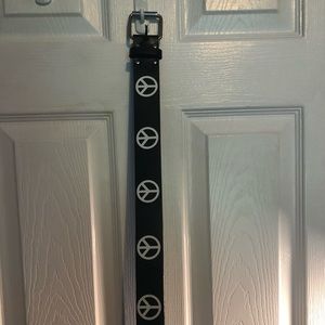 Peace Sign Belt